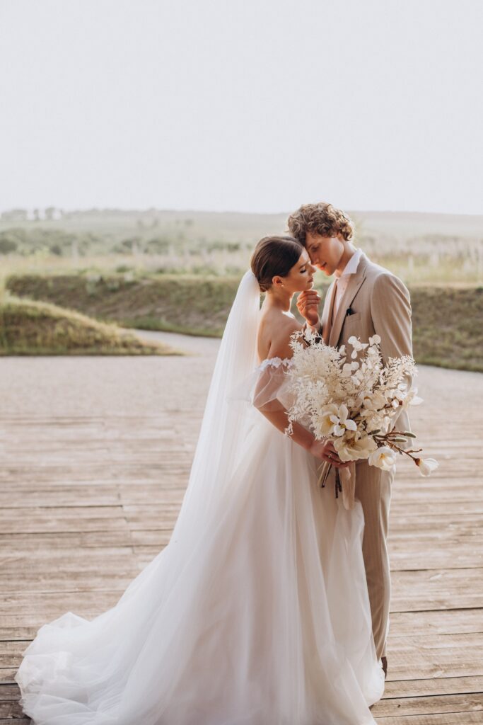 Brautpaar, Hochzeit, Natur