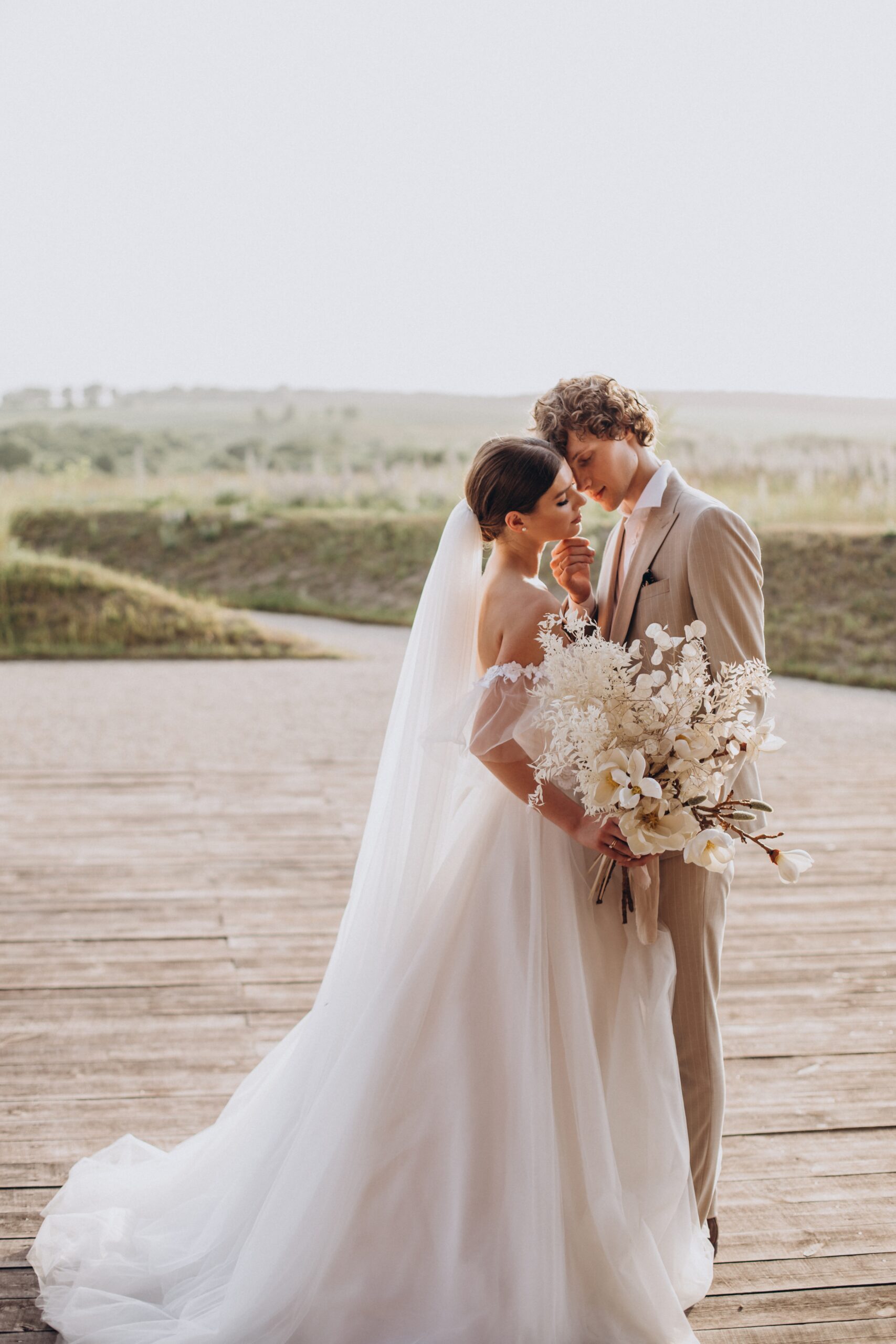 Brautpaar, Hochzeit, Natur
