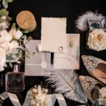 Brautschuh, Ehering, Hochzeitseinladung, Save the date, Karten