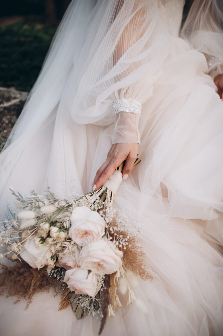 Braut, Hochzeit, Brautstrauß