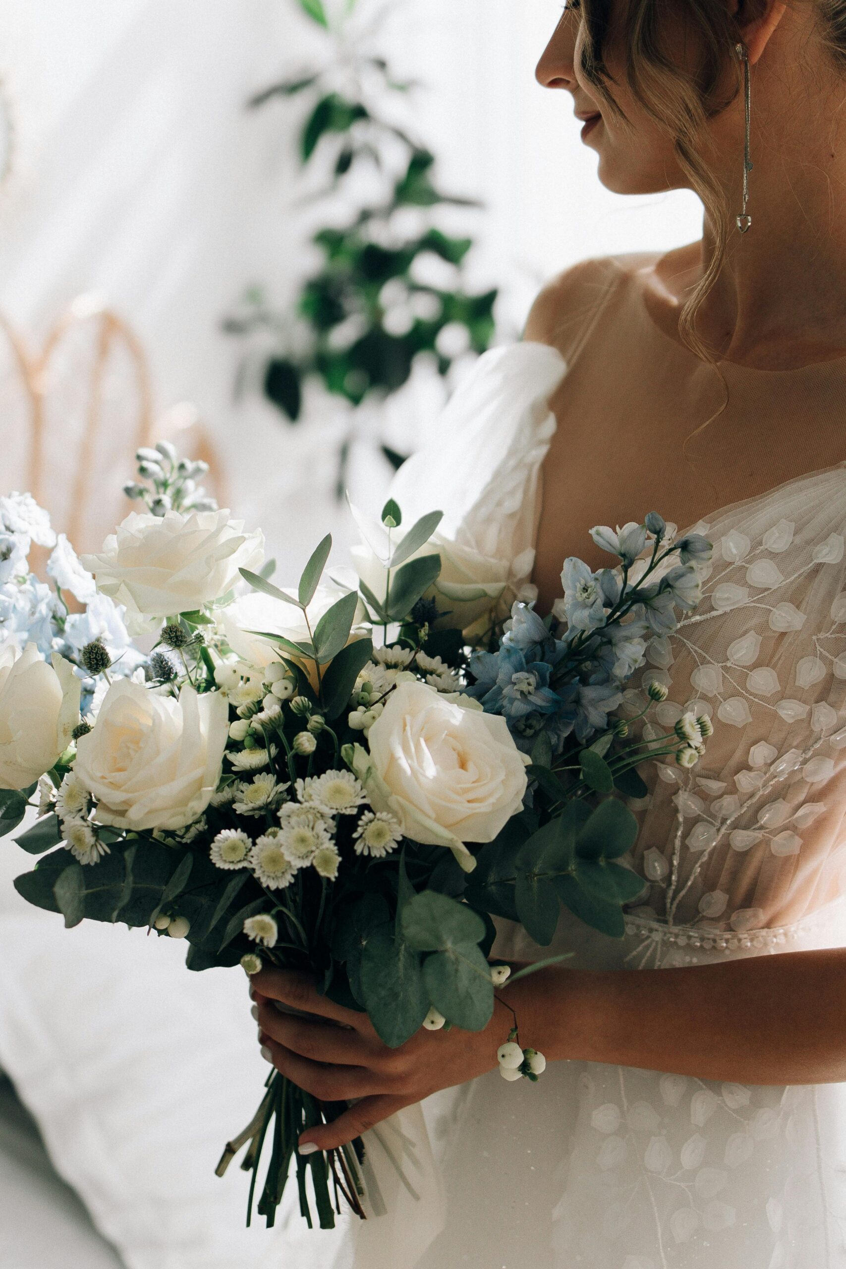 flower bouquet, bride, wedding